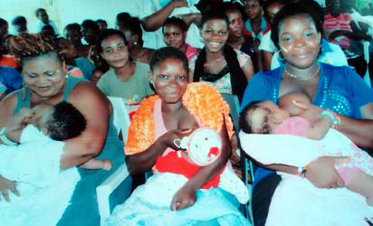 Image result for Wife of Osun governor advises women on breastfeeding