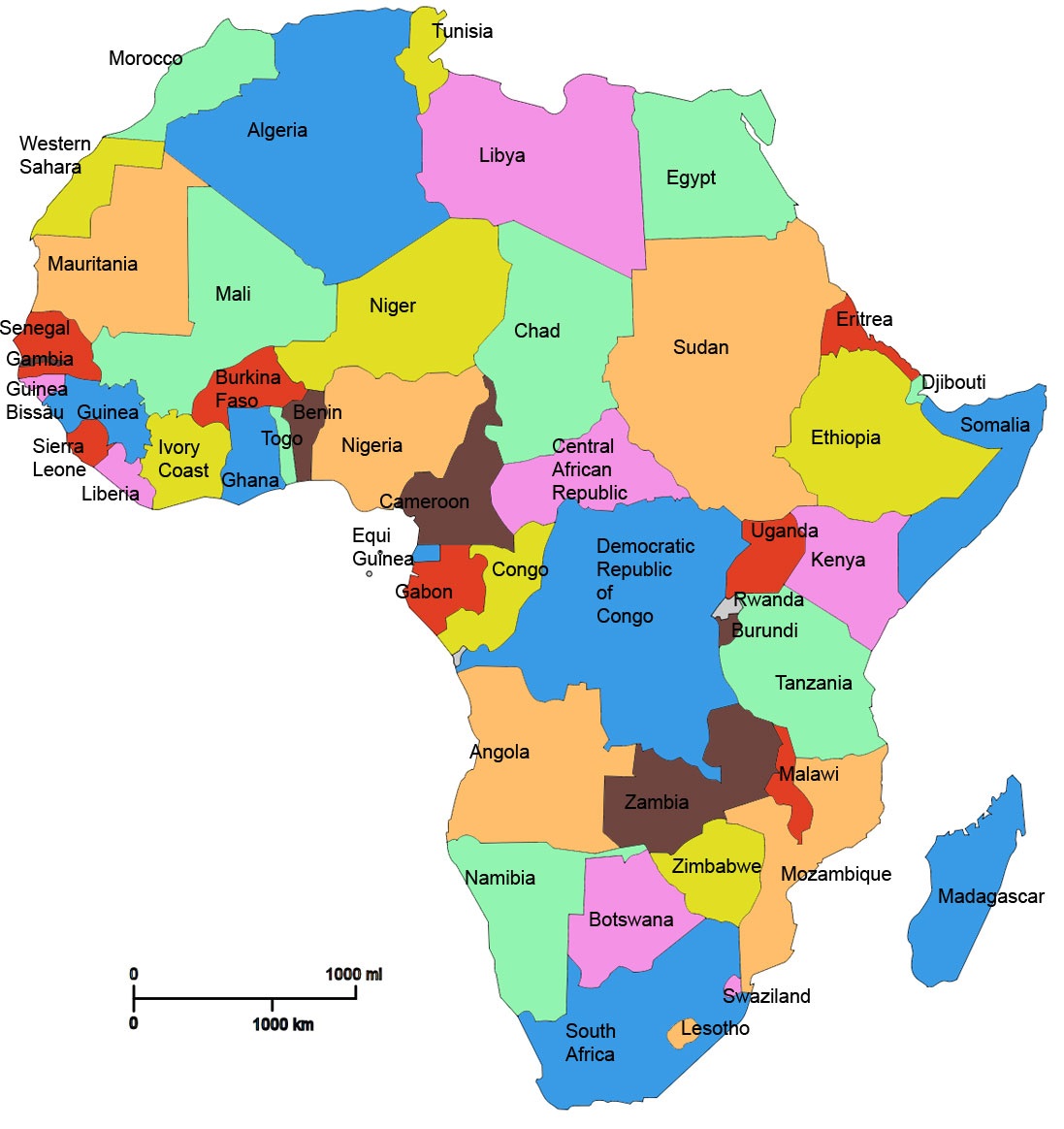 map of africka        <h3 class=