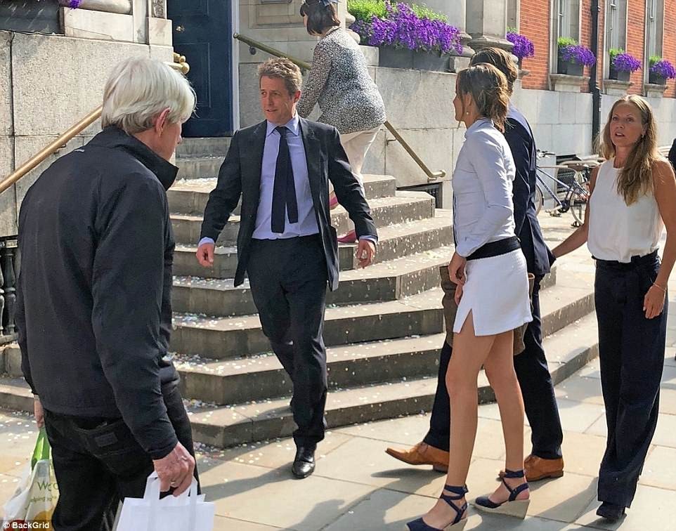 Photos: Actor Hugh Grant, Gets Married For The First Time At Age 57