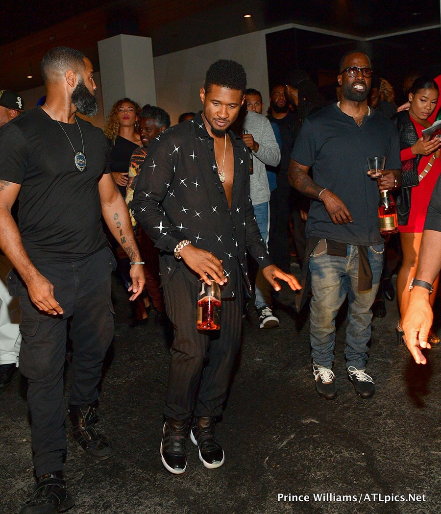 PHOTOS: Usher Celebrates His 40th Birthday - OsunDefender
