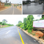 A cross section of the 300km council roads built across all Local Governments Areas in the state of Osun