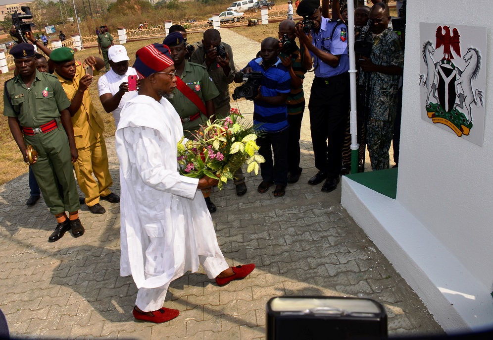 (FULL SPEECH) Aregbesola Launches 2018 Armed Forces Remembrance Day Emblem