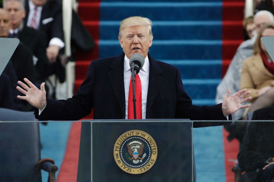 Donald Trump Sworn In As U.S. President