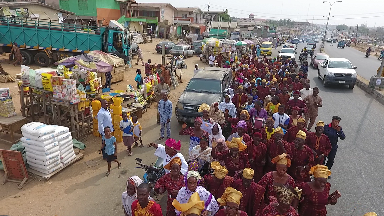 PHOTO NEWS : Pensioners Rally for Aregbesola