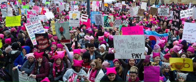 Women March Against Trump in Washington