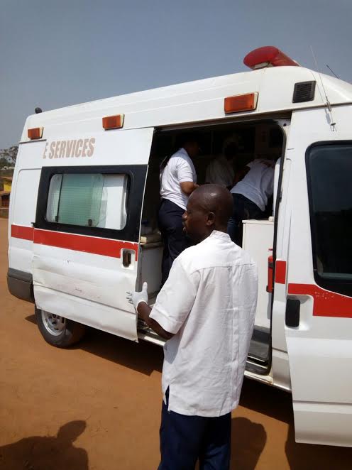 Rumpus In O’Ambulance As Workers Wage War Against Management