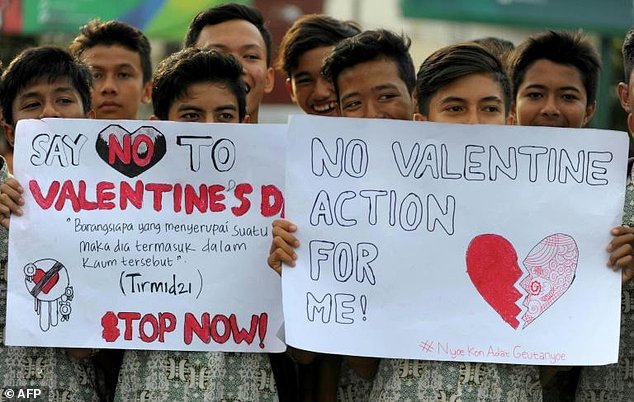 Indonesia Launches anti-Valentine’s Day Condom Raids