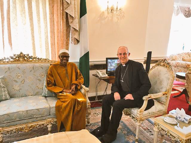 Archbishop Of Canterbury Visits Muhammadu Buhari