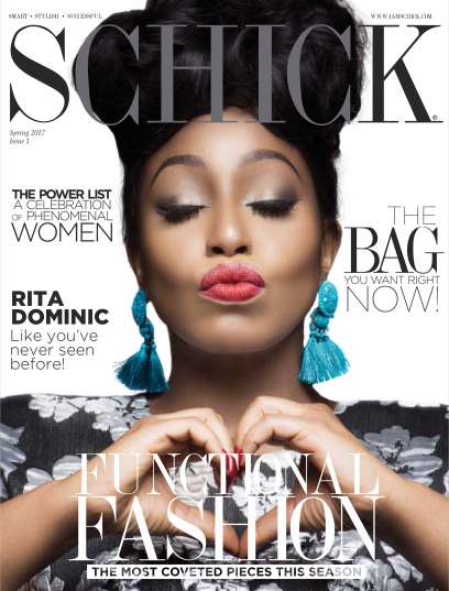 Actress, Rita Dominic is a glam goddess for SCHICK Magazine’s debut issue