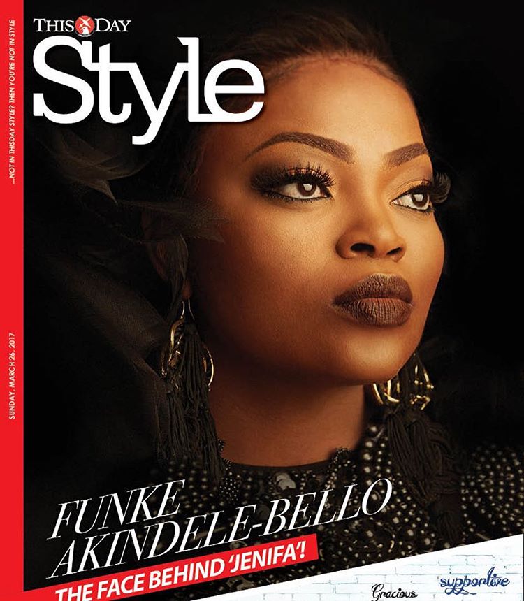 “Grown & Sexy” Funke Akindele-Bello’s Cover Photos for ThisDay Style’s New Issue are Super Stunning! TY Bello Photography