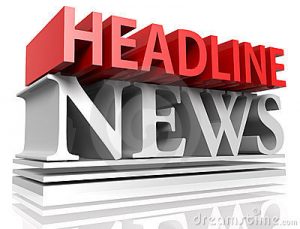 News Headlines For 22nd Of March, 2017