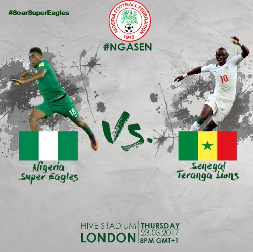 Nigeria VS Senegal, 1-1 Draw