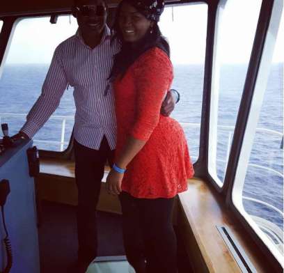 Images of Omotola And Husband Grooving in Morrocco