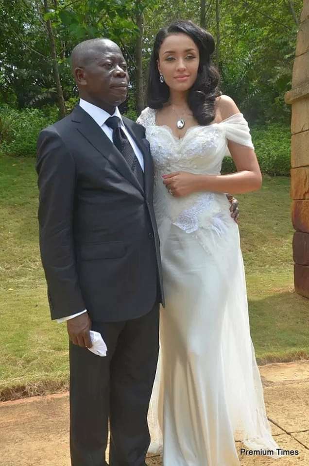 Adams Oshiomhole Celebrates His 65th Birthday With His Wife Iara (Photos)