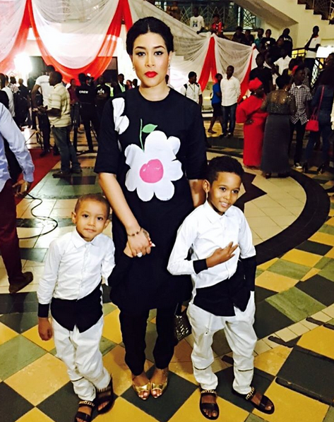 Adunni Ade & Her Beautiful Boys Cover Motherhood In Style (Photos)