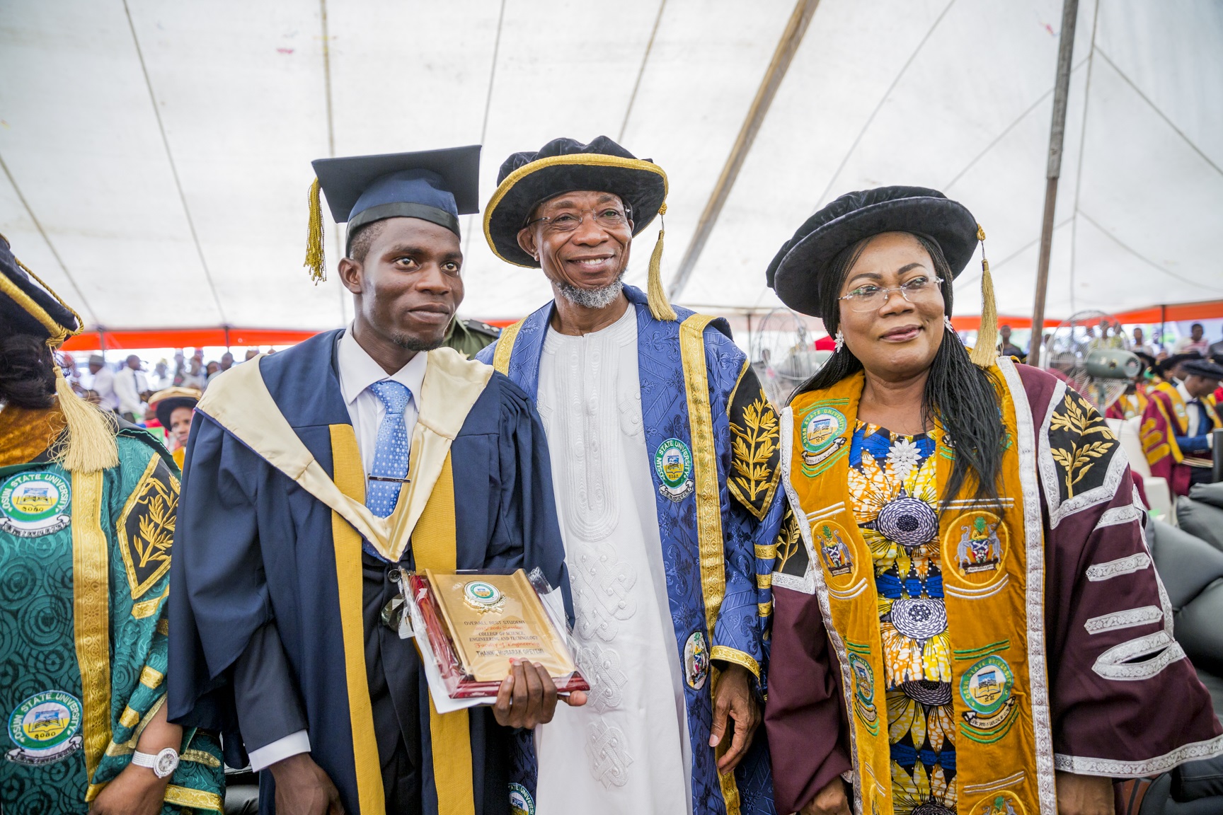 Gov. Aregbesola At The 10th Convocation Ceremony At UniOsun (Photos)
