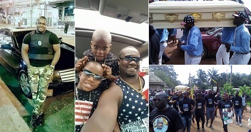 Burial Photos Of U.S Army Veteran Killed By Gunmen In Imo State
