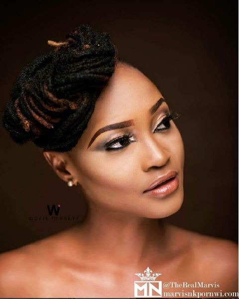 BBNaija’s Marvis Is All Glamed Up In These New Make-Up Photos.