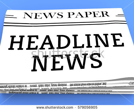 News paper Headline For May 23, 2017