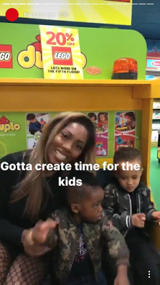 Tiwa Savage hangs out with her son, Jamil (photos)