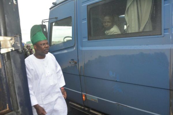Amosun Escapes Death As Bullion Van Hits His Convoy