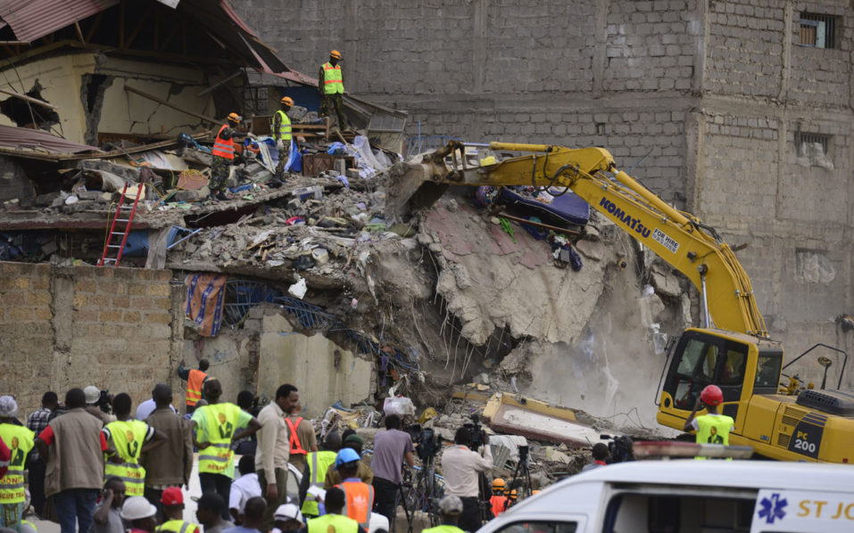 People Missing In Kenya Building Collapse