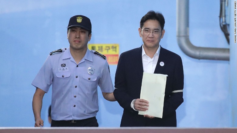 Samsung Chief Gets Jailed For Corruption