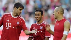 Thiago, Robben, Javi Return To Train With Bayern Munich