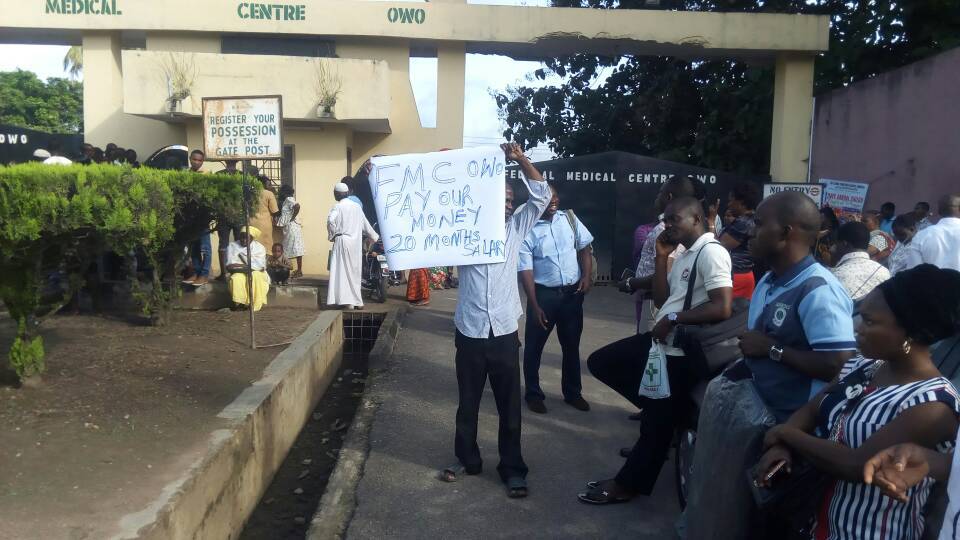 Ondo FMC Workers Lock Out Doctors, Patients From Entering Hospital