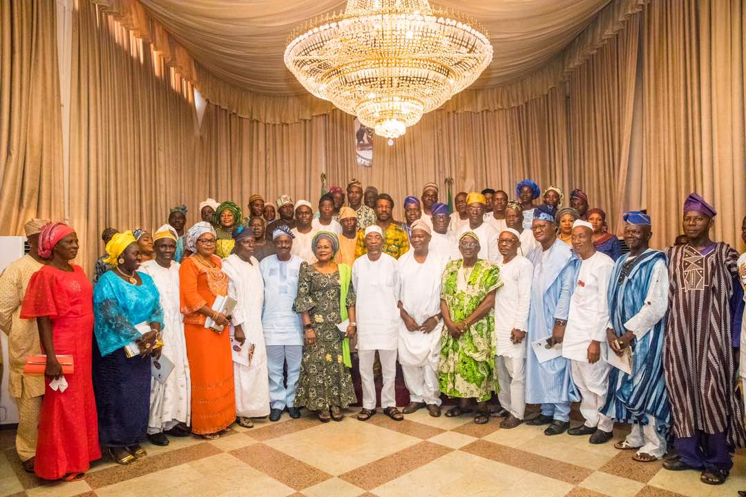 PHOTOS: Yoruba Leaders Visit Gov Aregbesola In Osun