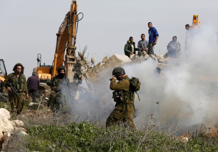 Israeli Forces Bulldoze Palestinian Homes In West Bank