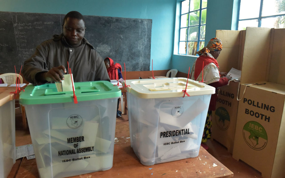 Large Turnout Of Voters Recorded In Kenya