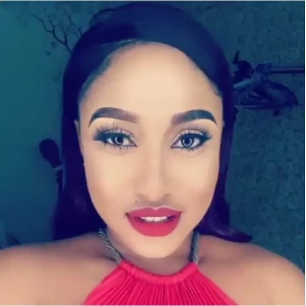 Tonto Dikeh Becomes The First Person To Write In Tongues