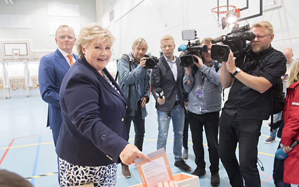 Norway’s Prime Minister Claims Victory In Close Election