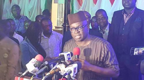 Just In: Fayose Declares Presidential Ambition In Absence of PDP Officials