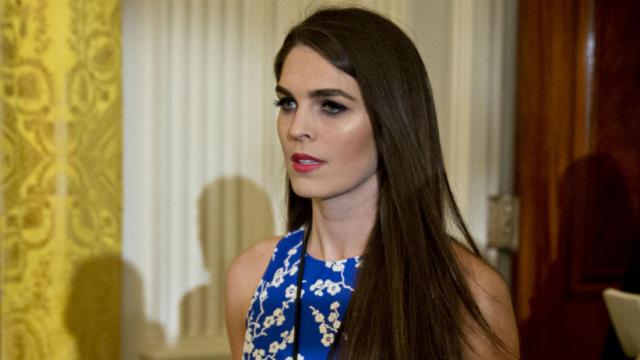 White House Appoint 28-Year Old Hicks Communication Director
