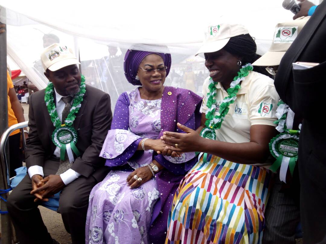 PHOTOS: Osun Deputy Gov Flags Off Distribution Of Insecticidal Nets In Osun