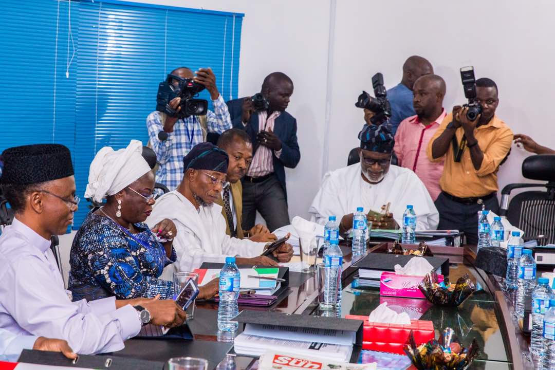Restructuring: Aregbesola, Others Meet In Abuja [PHOTOS]
