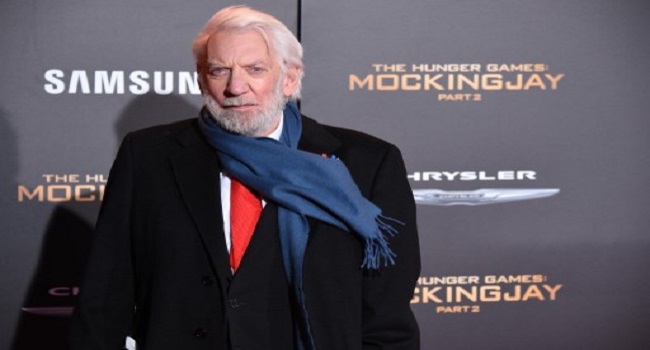 ‘Hunger Games’ Actor Donald Sutherland To Get Lifetime Oscar