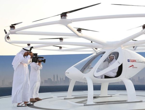Dubai Launches Self-Flying Taxis