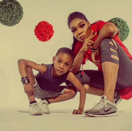 Charming Photos Of Kaffy And Her Kids