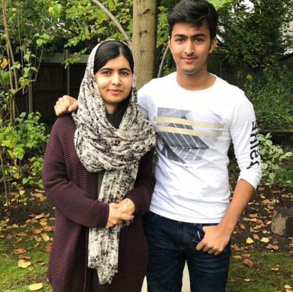 Malala And Younger Brother Go Mushy On Twitter And Here’s Why