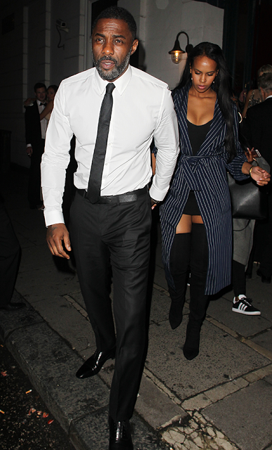 Idris Elba Flaunts Girlfriend In London
