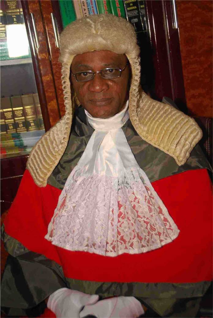 Justice Moshud Adeigbe Retires
