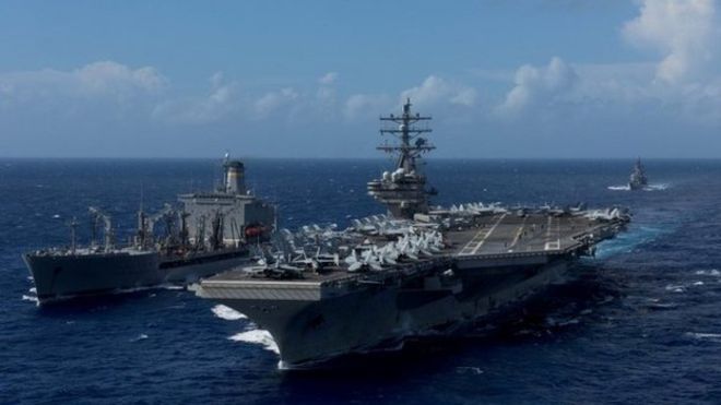 US Navy Aircraft Carrying 11 Cashes Off Japan