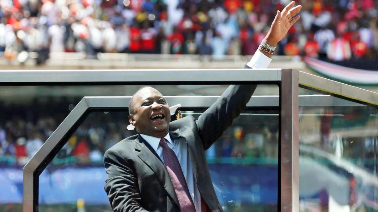 Kenyatta Sworn-In As Rival Odinga Promises Own Inauguration