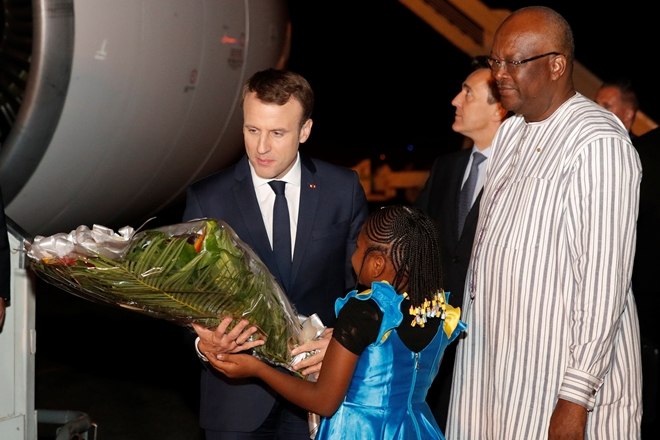 Grenade Attack Greets Macron’s First Africa Tour