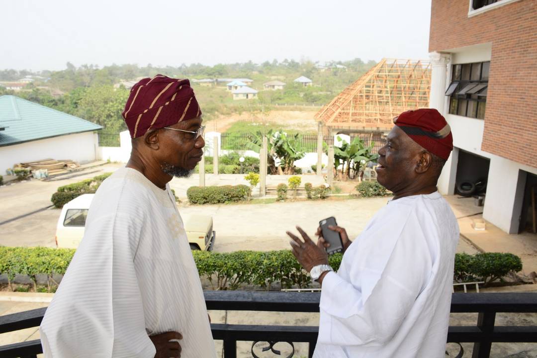 PHOTONEWS: Governor Aregbesola Visits Baba Akande