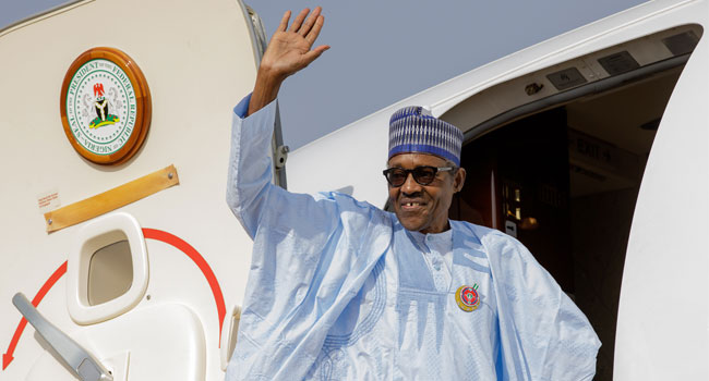 Buhari Leaves For France For One Planet Summit