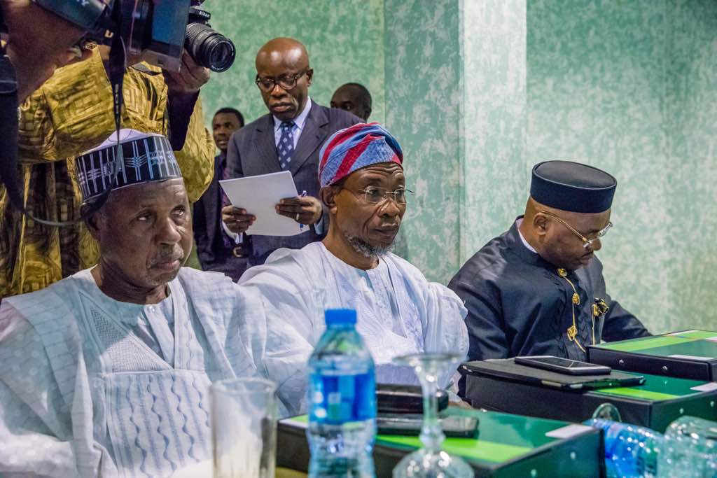 PHOTONEWS: Nigerian Governors Meet In Abuja